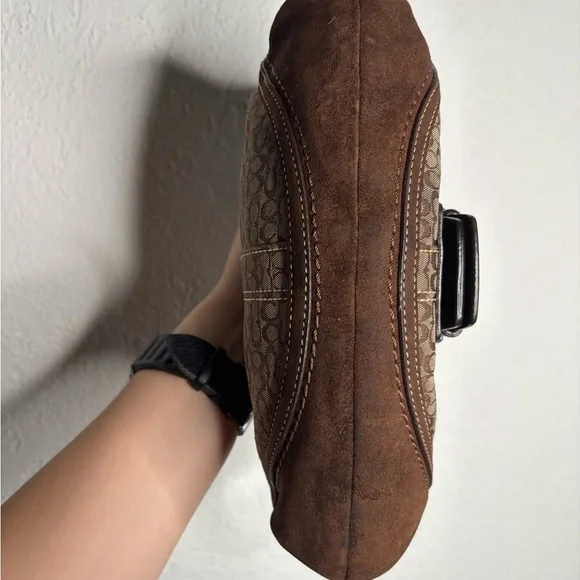 Brown Coach Mini Signature + Suede Mini SoHo - Picture 8 of 12